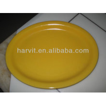 6'',7'',8'',9'',10'',10.5''stoneware color glazed round plate